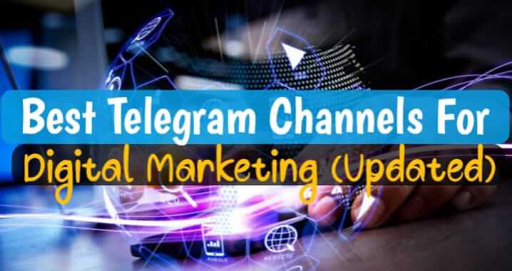 85+ Top Digital Marketing Telegram Channels (Oct 2023)