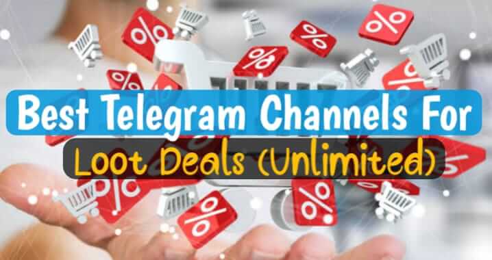 85+ Best Loot Deals Telegram Channels For Shopping