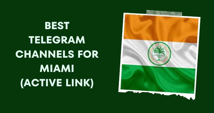 99+ Best Miami Telegram Group & Channel Link (Oct 2023)