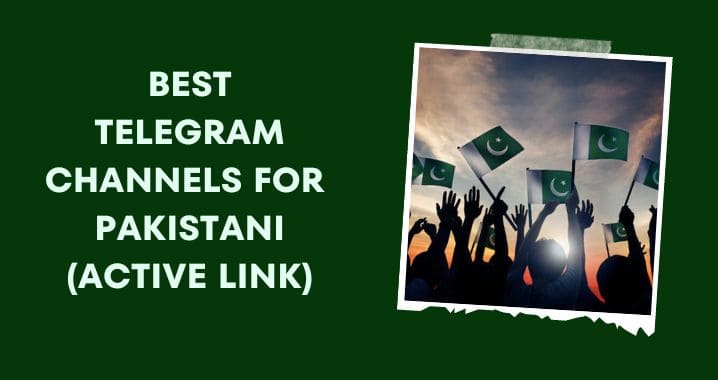 99+ Best Pakistani Telegram Group Link (Oct 2023)