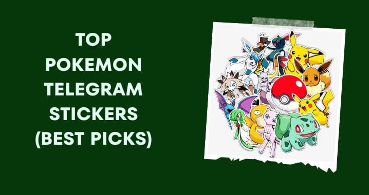 99+ Best Pokemon Telegram Stickers (Sept 2023)