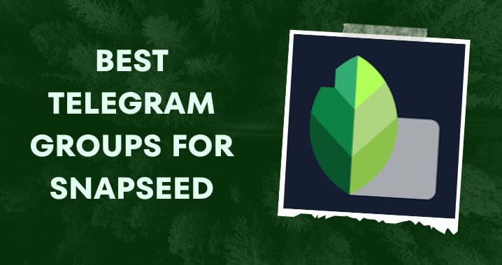 99+ Best Snapseed Telegram Group Link (Sept 2023)