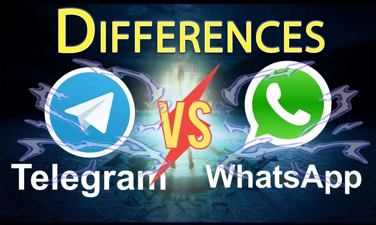 Differences between Telegram and Whatsapp