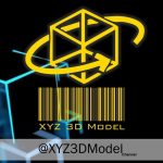 XYZ 3D Model Free image
