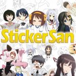 Sticker san image