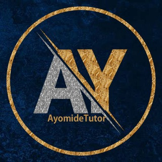 Ayomide Tutor channel - Real Telegram