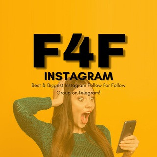 Real Instagram Follow 4 Follow Group - Real Telegram