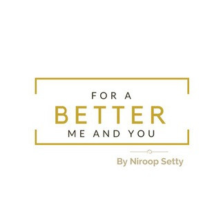 For A Better Me And You image