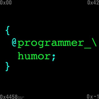 Programmer Humor - Real Telegram