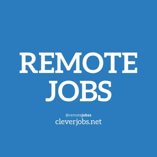 Remote Jobs - Real Telegram